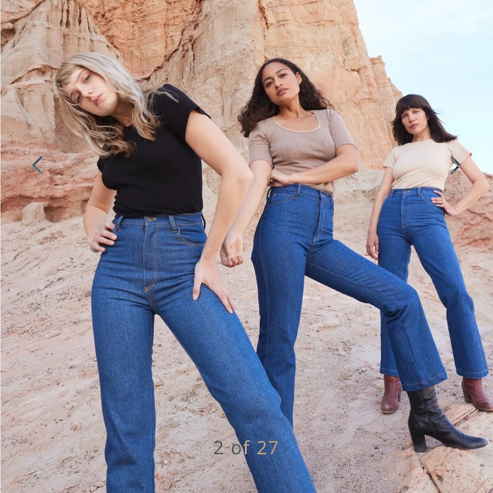 NWT Lykke Wullf Cowgirl Jean - Classic Indigo sz 4
